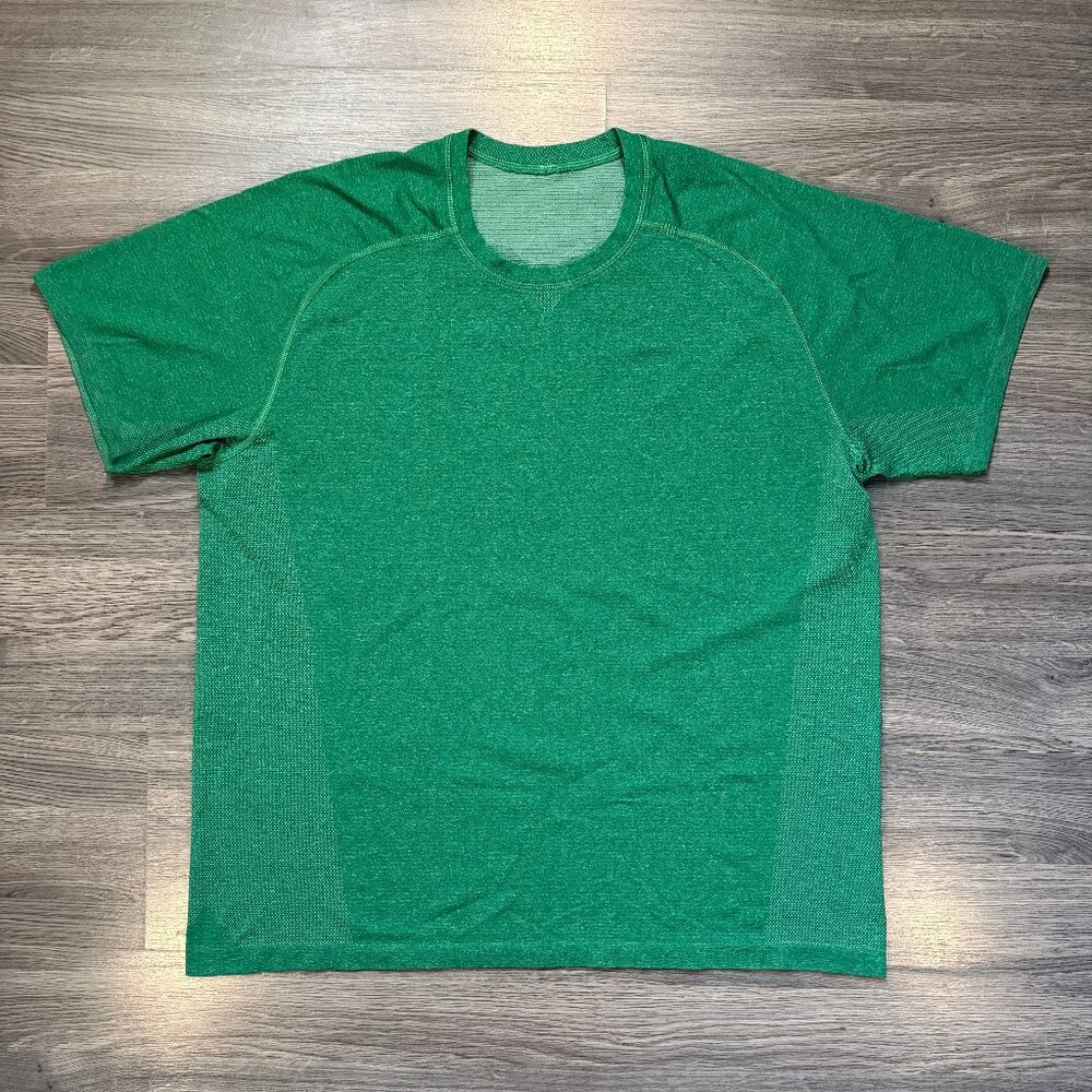 Lululemon Metal Vent Tech Short-Sleeve Shirt - Green